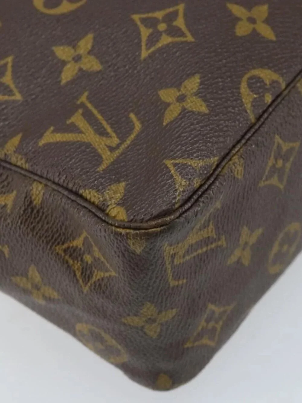 LOUIS VUITTON Monogram Trousse Toilette 28 Clutch Bag M47522 LV Auth BA10997 - Picture 15 of 16